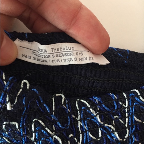 ✨ZARA✨Zig Zag Crop Top Tank - Picture 5 of 5